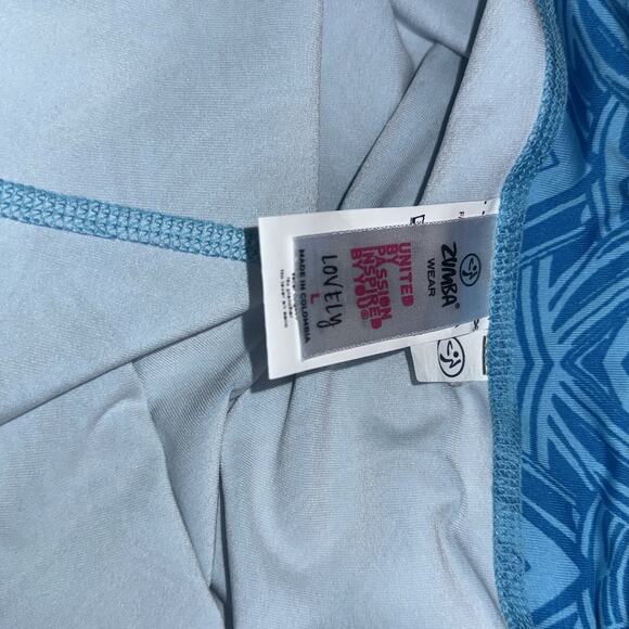 zumba wear lovely pant Size Large Blue - Picture 9 of 9